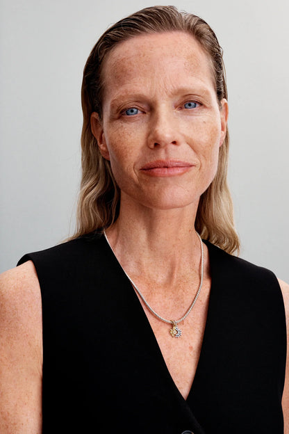 Splittable Sun & Moon Dangle Charm
Sterling silver, 14k gold plating