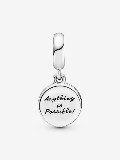 Lucky Four Leaf Clover Dangle Charm
Sterling silver