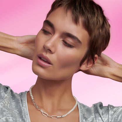 Pandora ME Treated Freshwater Cultured Pearl Necklace