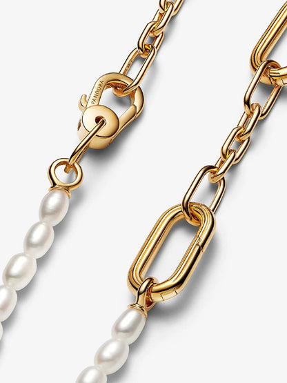 PANDORA ME SLIM TREATED FRESHWATER CULTURED PEARL NECKLACE