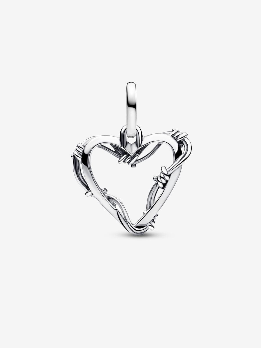 Wire Heart Medallion Charm