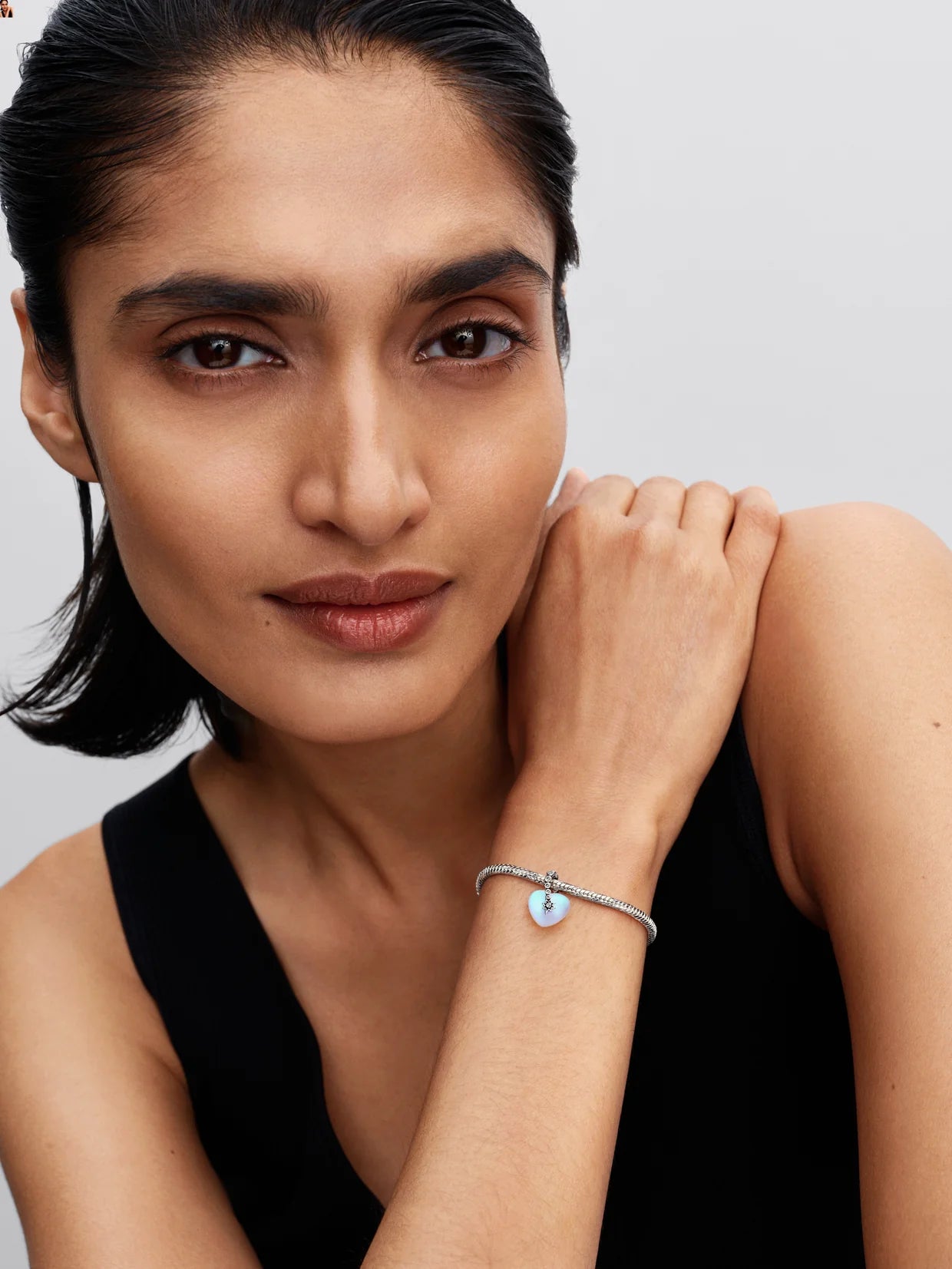 Shooting Star & Heart Dangle Charm