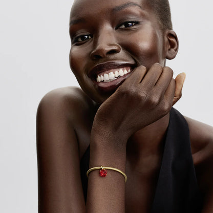 Disney Beauty and the Beast Enchanted Rose Dangle Charm
14k gold plating