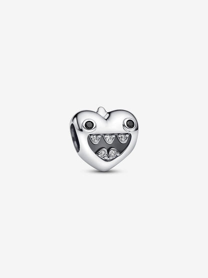 Mom's Little Monsters Heart Charm