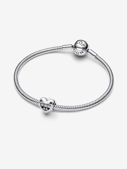 Mom's Little Monsters Heart Charm