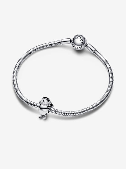 Skiing Penguin Charm