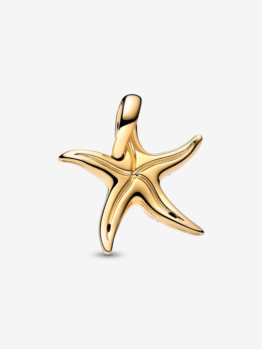 NEW Sparkling Blue Starfish Dangle Charm