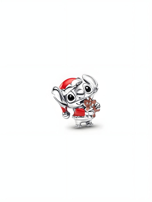 Disney Stitch Holiday Charm