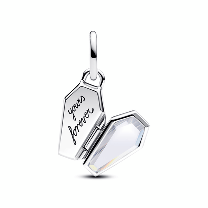 Openable Glow-in-the-dark Coffin Charm