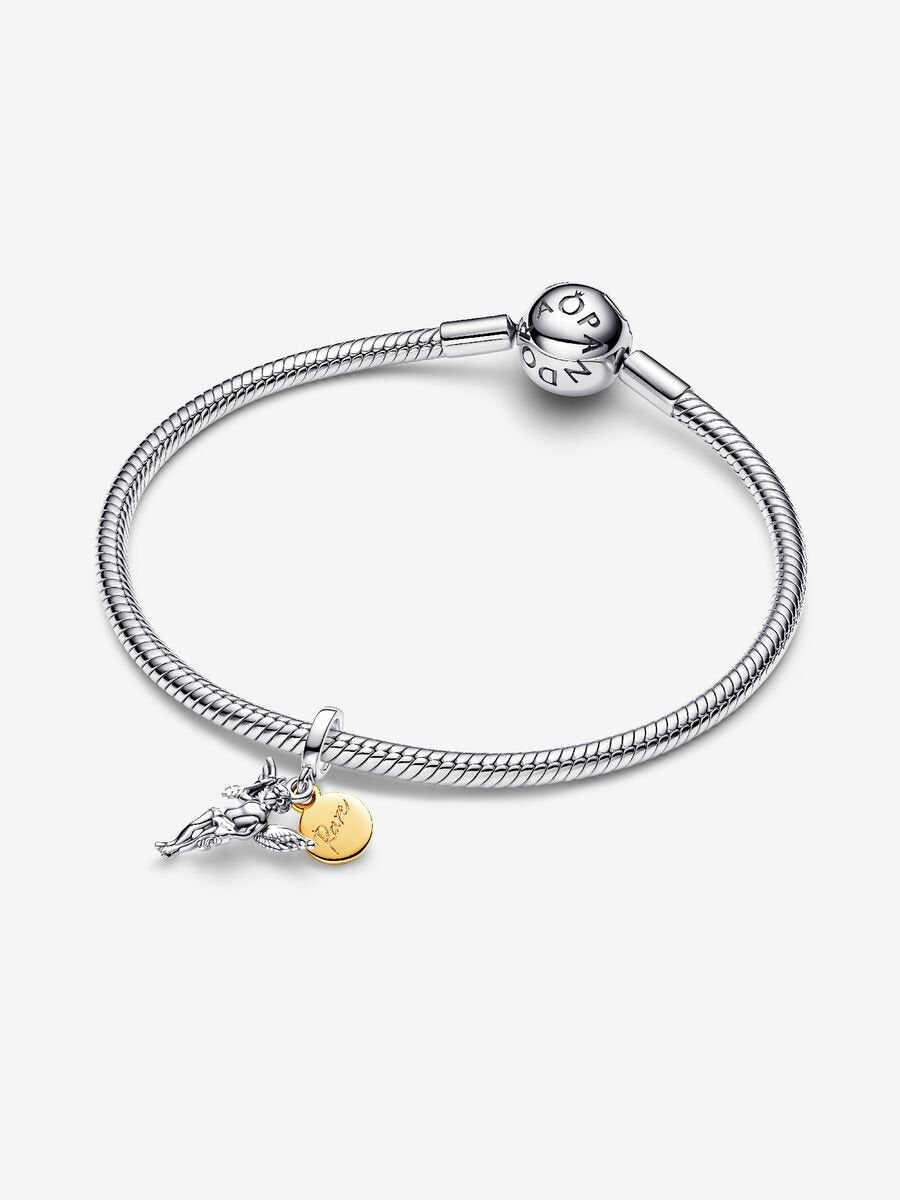 Cupid Dangle Charm
Sterling silver, 14k gold plating