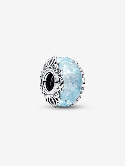 Disney Cinderella Murano Glass Charm
Sterling silver