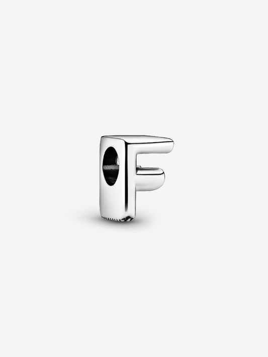 Letter F Alphabet Charm