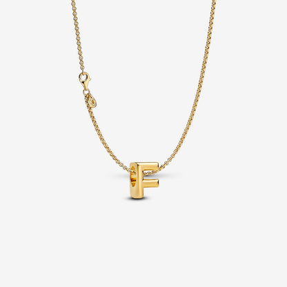 Letter F Alphabet Charm
14k gold plating