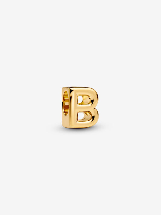 Letter B Alphabet Charm
14k gold plating