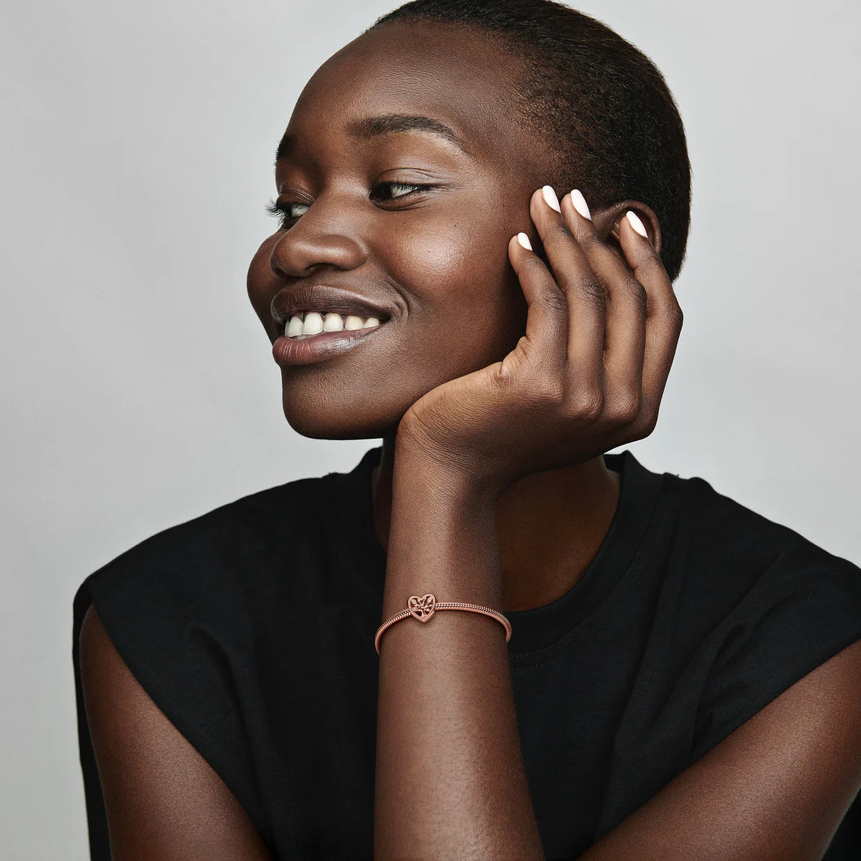 Openwork Family Roots 14K Rose Gold-Plated