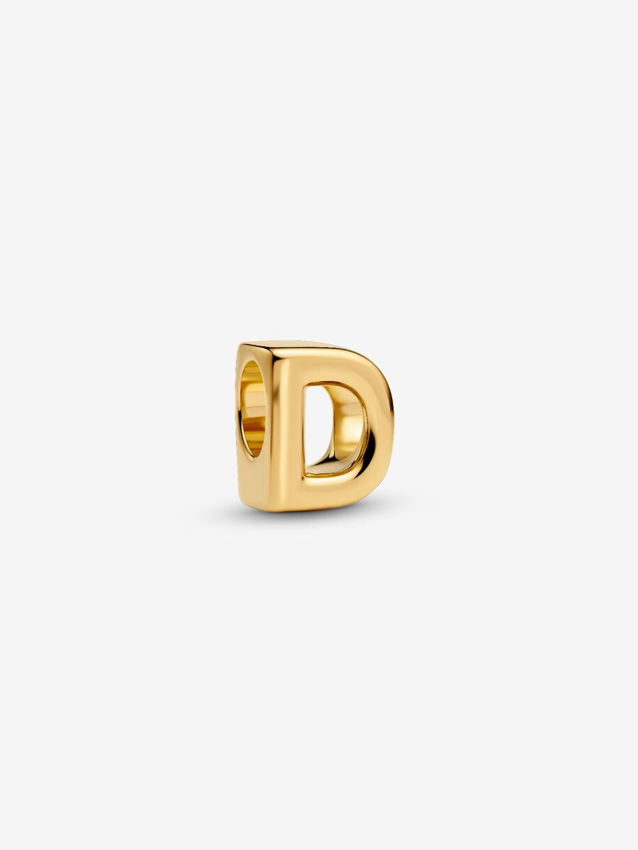 Letter D Alphabet Charm
14k gold plating