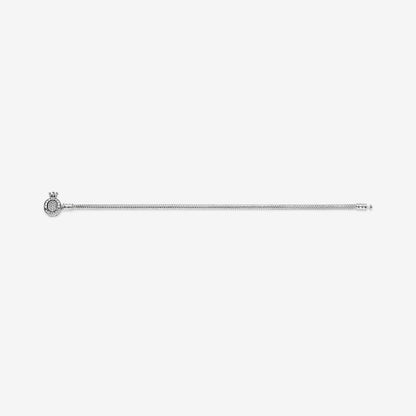 Pandora Moments Crown O & Snake Chain Bracelet