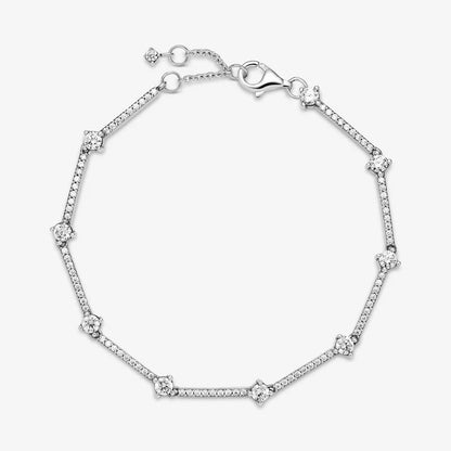 Sparkling Pavé Bars Bracelet