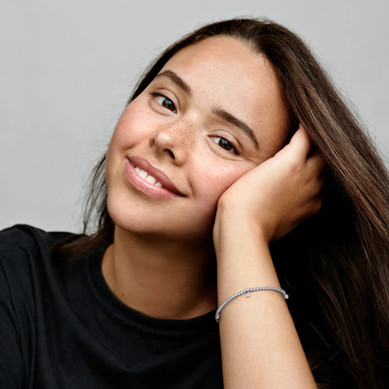 Sparkling Drops Tennis Bracelet