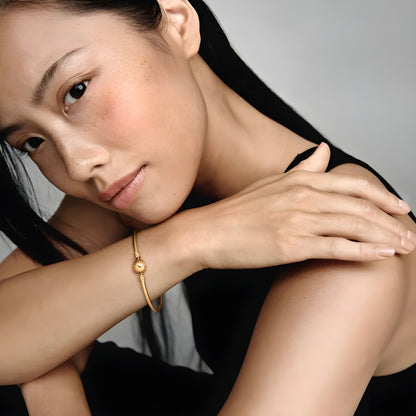 Bangle Gold plated bracelet (14k Gold plated)