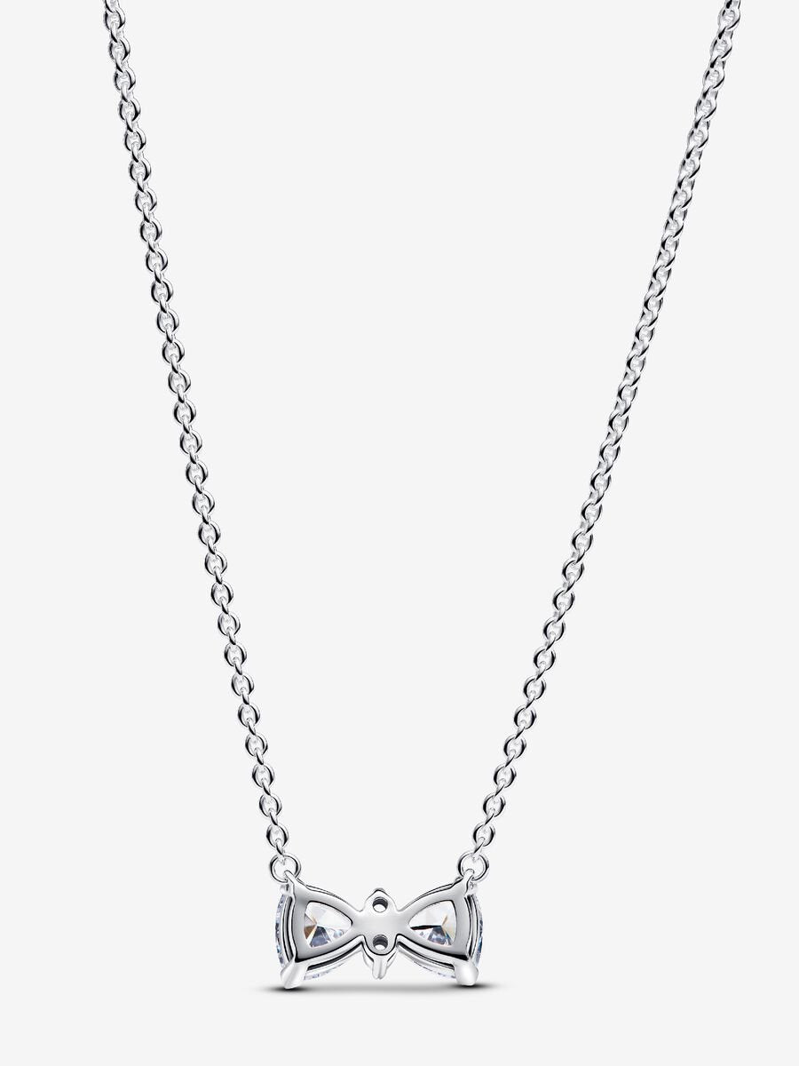 Sparkling Bow Necklace
