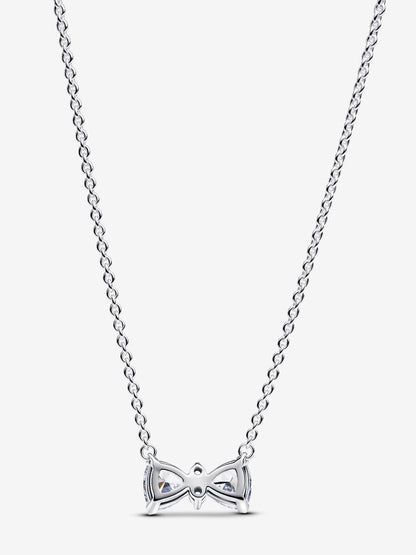 Sparkling Bow Necklace