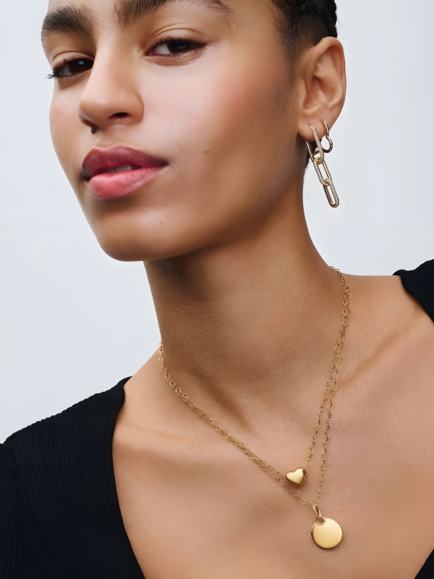 Linked Hearts Collier Necklace