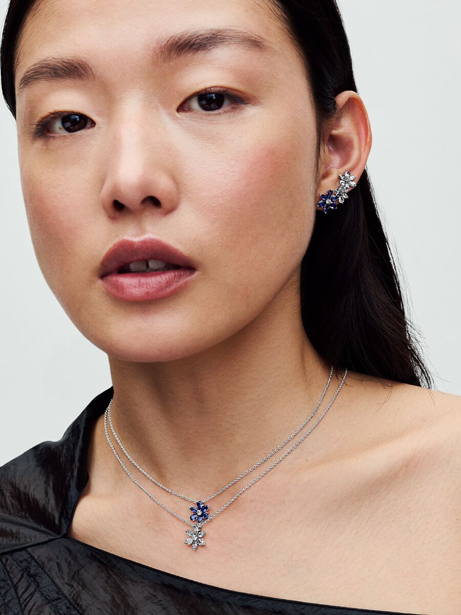 Pandora sparkling herbarium necklace