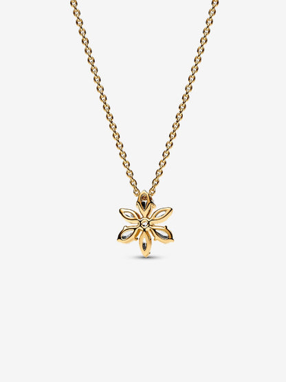 Sparkling Herbarium Cluster Pendant Necklace
14k gold plating