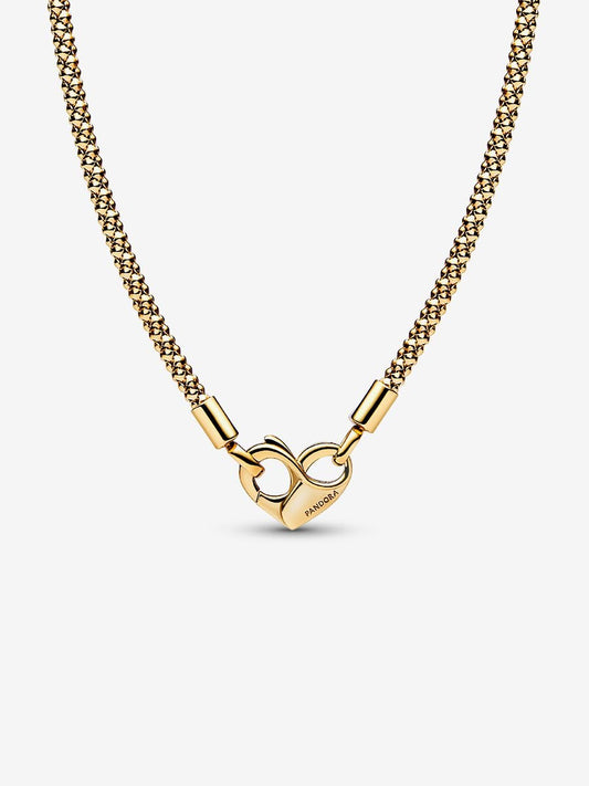 Studded Chain Necklace
14k gold plating