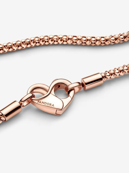 Pandora Moments Studded Chain Necklace
14k rose gold plating