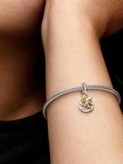 Disney Tinker Bell Celestial Night Dangle Charm
Sterling silver, 14k gold plating