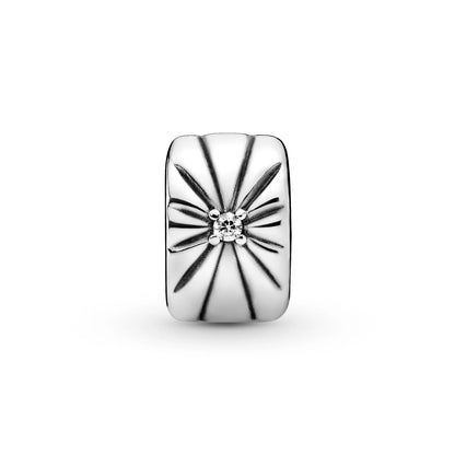 Clear Pavé Clip Charm