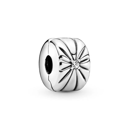 Clear Pavé Clip Charm