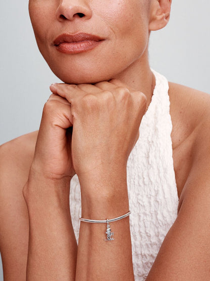 Skier Dangle Charm