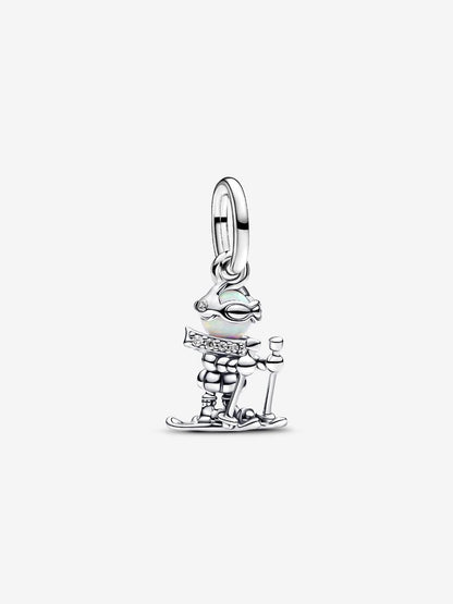 Skier Dangle Charm