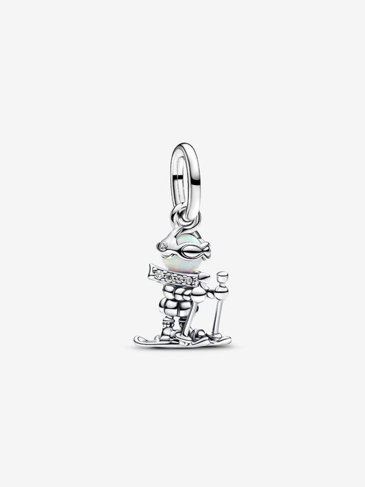 Skier Dangle Charm