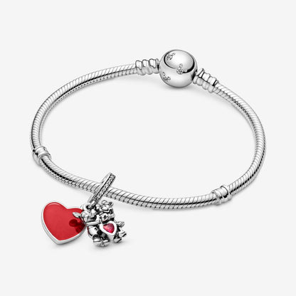 Disney Mickey Mouse & Minnie Mouse Love Dangle Charm