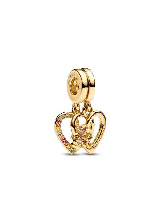 NEW | LIMITED EDITION | Splittable Puzzle Piece Hearts Dangle Charm
14k gold plating