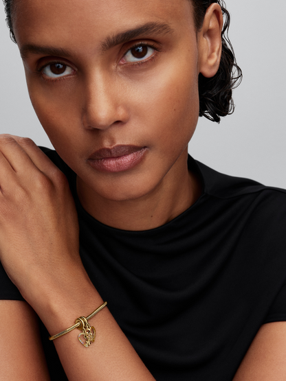 NEW | LIMITED EDITION | Splittable Puzzle Piece Hearts Dangle Charm
14k gold plating