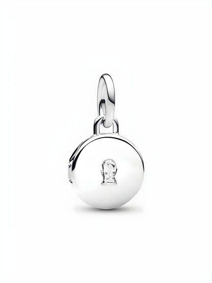 Openable & Engravable Love Locket Dangle Charm