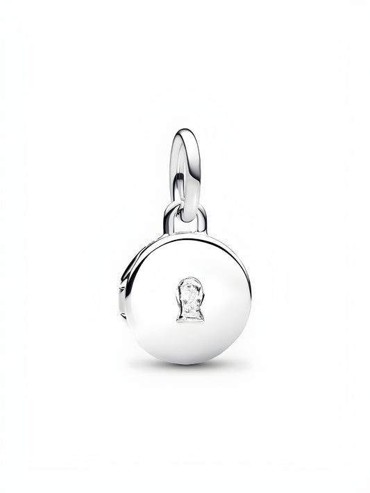 Openable & Engravable Love Locket Dangle Charm