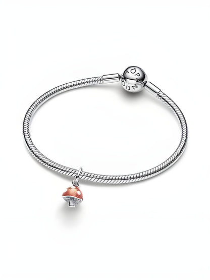 Pandora Glow-in-the-dark Mushroom Dangle Charm