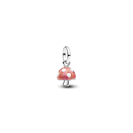 Pandora Glow-in-the-dark Mushroom Dangle Charm