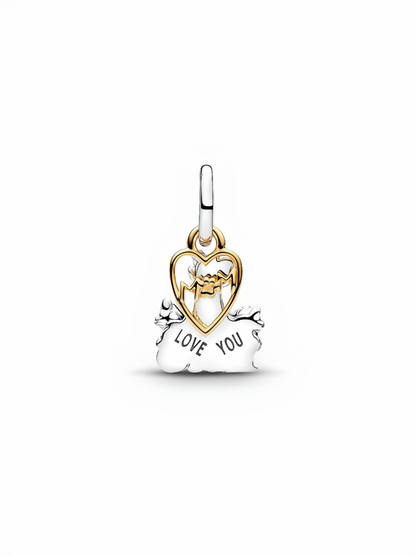 Disney Aristocats Duchess & Kittens Dangle Charm