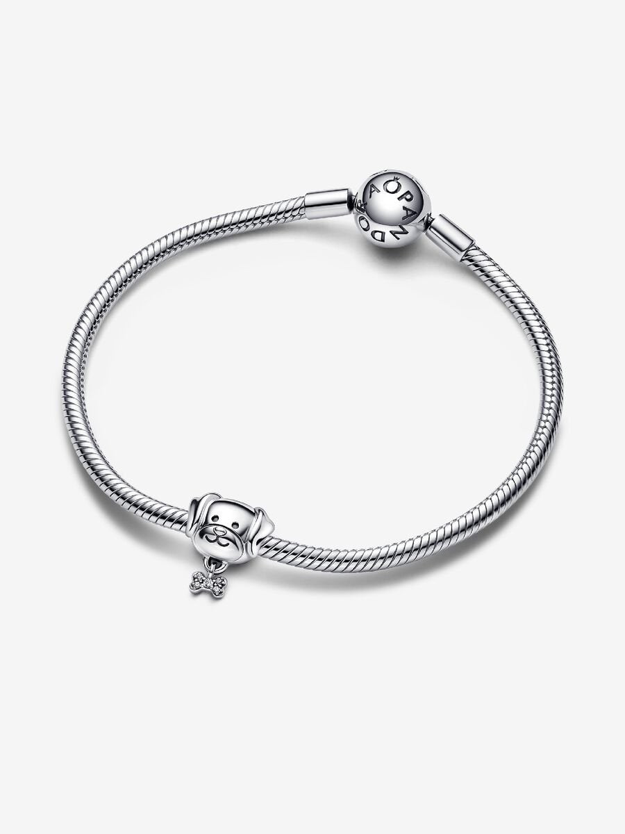 Pet Dog & Bone Charm
Sterling silver
