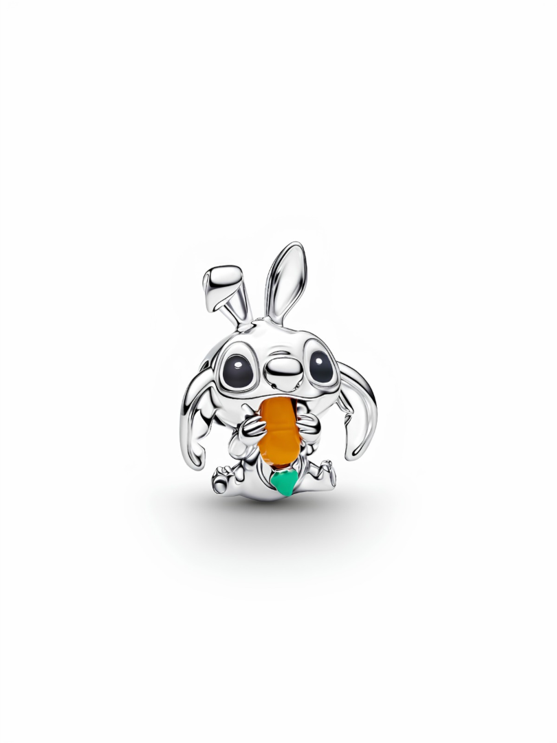 Disney Stitch Easter Bunny Charm