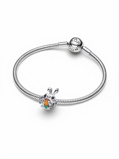 Disney Stitch Easter Bunny Charm