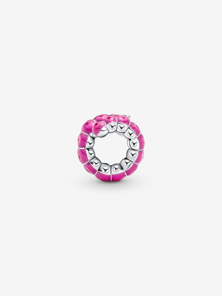Cute Curled Caterpillar Charm