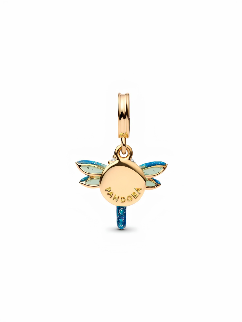 Dragonfly Double Dangle Charm